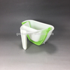 Collapsible Prep Colander foldable strainer bowl drain basket