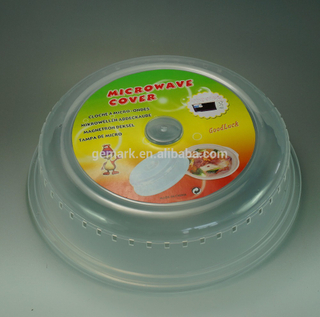 Microwave Food Cover Plastic High quality BPA Free Splatter shield Guard