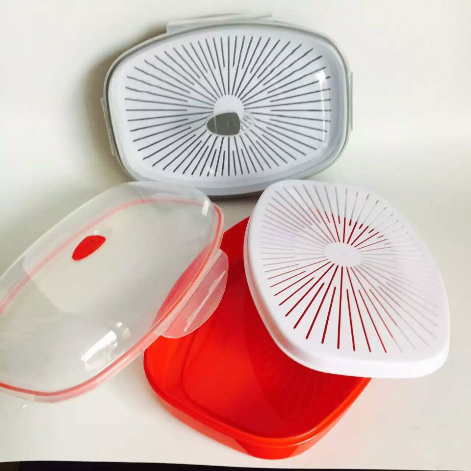 Plastic strainer w container food steamer