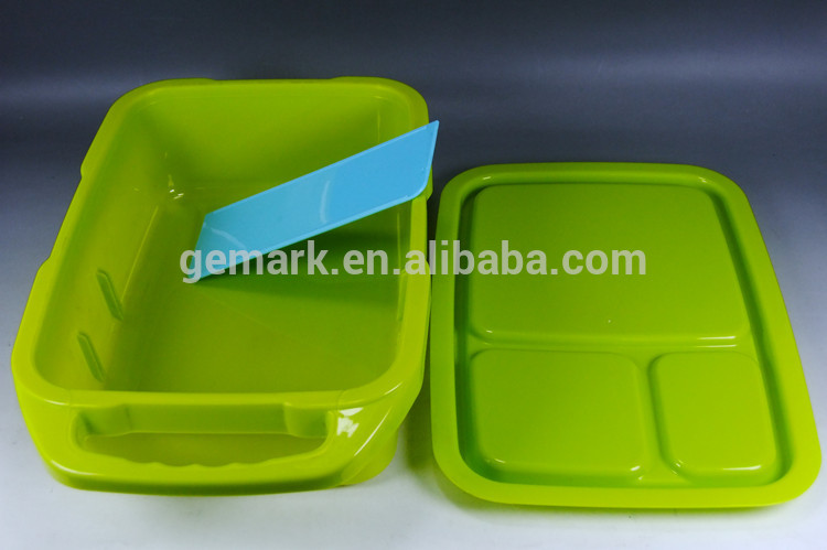 Reusable BPA-Free Container with 3 Food Storage Compartments