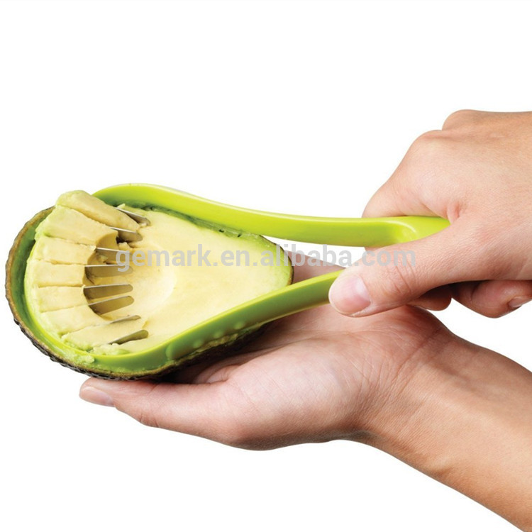 Avocao scoop plastic Avocado slicer Fruit cutter tools