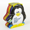 Reusable Coolers Lunch Ice Packs, Set of 4, Multicolored, Penguins