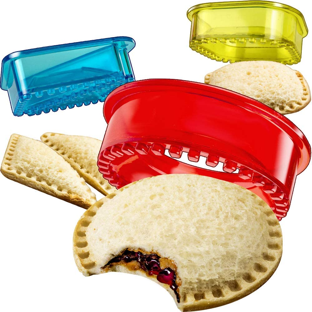 Plastic Sandwich Maker Sandwich Cutter and Sealer for Boys and Girls