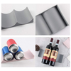 Can organizer Wine Rack Countertop Plastic Wine Bottle Display Mat Can Easy Stacker Storage Rack For Kitchen
