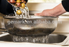basket strainer drainage stainless steel Colander Vegetable drainer Stainless Steel 5-Quart Micro-Perforated Colander