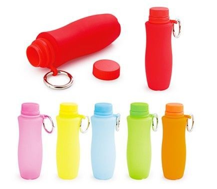 FOOD SAFE standard collapsible silicone sport bottle