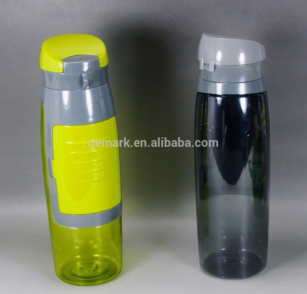 New design plastic key wallet sport water bottle BPA FREE