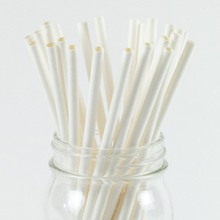 White Paper Straws Straight Drinking Straws Perfect For Any Party